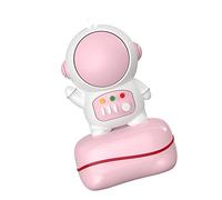 AKLOSIPY Digital Teaching Roller Stamp for Kids - Cartoon Quick Drying Math Stamping Tool, Lightweight & Easy to Use (Astronaut)