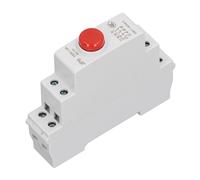 AKLOSIPY Din Rail Push Button JP9 AC230V Switch for Magnetic Starter & Contactor, Compact 2NO 2NC for Electrical Applications (Red)