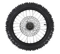 AKLOSIPY Dirt Bike Front Wheel Tire 14 Inch Front Wheel Assembly 60 100 14 2.5 14 Tire Inner Tube 15mm Axle with 190mm Brake Rotor for Pit Dirt Bikes