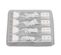 AKLOSIPY Dollhouse Lighting Power Strip 4 Pcs, Cozy Miniature Lighting