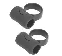 AKLOSIPY Drumstick Control Clamp/Holder Set - 2 Pcs ABS Silicone Auxiliary Grip Finger Controller for Easy Practice and Skill Development (Medium 5A 5B)