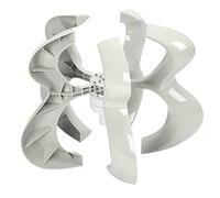 AKLOSIPY DTHL600W 12V Wind Kit with 5 Blades & Hoop Mounting System - Efficient Generator for Renewable Energy Solutions (12V)