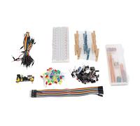 AKLOSIPY Electronics Component Kit with 400+ Assorted Parts and Breadboard Compatible with R3, & 32