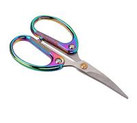 AKLOSIPY Elegant Stainless Steel Craft Scissors Ergonomic Design and Versatile for Sewing, Crafts, and DIY Projects (Color)