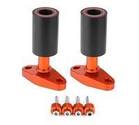 AKLOSIPY Exhaust Frame Slider, Motorcycle CNC Frame Sliders AntiCrash CNC Aluminum Alloy Pad Falling Protector, Easy Installation, Professional Manufacturer Ensures Higher Quality