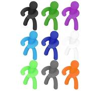 AKLOSIPY Ful Identification for Parties,Cocktail Hours & Dinners - & Silicone Drinking Glass Labels Ble Glass,Silicone Markers, Identification,Party Accessories,Cocktail (24pcs)