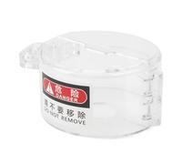 AKLOSIPY Gate Valve Lockout Cover - Transparent 4-Hole Protective Handle Lock for Safe Electrical Isolation and Energy Management