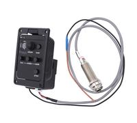 AKLOSIPY Guitar Preamp with Volume, Bass, Treble Controls & Built-in Tuner | Compact EQ for Presys PSY101 with Sonicore Pickup