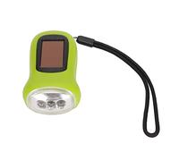 AKLOSIPY Hand Crank Solar Rechargeable LED Flashlight, Emergency Light for Outdoor Use, Ideal for Cars and Boats