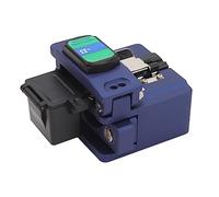 AKLOSIPY High Accuracy Optical Fiber Cleaver with Automatic and 3-in- Fixture for Cold Connection and Hot Melting, Aluminum Alloy Design