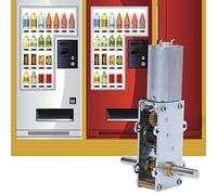 AKLOSIPY High Gear Motor for Display Stands, Electric Curtains, 12V 0.5A WGF180-55, 14 Available Styles (12V7.5 turn)