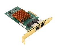 AKLOSIPY I350 2-Port PCI Card with Dual RJ45 Gigabit Ethernet Adapter for Fast and Networking
