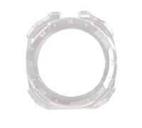 AKLOSIPY Impact PC Bumper Case for Cyber - Stylish, Smartwatch Protective Frame with Design (Transparent)