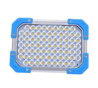 AKLOSIPY IPX4 Rechargeable LED Work Flood Light, 3600mAh Batteries, High Low Flashing SOS Mode, ABS Construction, Long Lasting Job Site Lighting, with Hooks, Magnetic, Bracket (F023-1 (73xLED