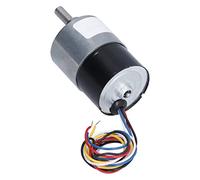AKLOSIPY JGB37-3525 DC 24V Brushless Geared Motor - Low Noise, High, Reversible, 200RPM for Robotics & Automation (200RPM)