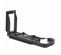 AKLOSIPY JLwin Camera L Bracket Arrow Storage Case Plate for, Vertical Horizontal Switching Mount with /4 3/ Thread Holes, Battery Access Slot, Silicone Pad & Stop Screw for Tripod Handle