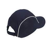 AKLOSIPY Lightweight Hat with Reflective Strip, Breathable Baseball Work with Strap, Impact ABS Shell for Maintenance Warehouse Railway Industrial Use