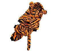 AKLOSIPY Lovely Dog Hoodie for Small Pets - Comfortable Fleece Cosplay Costume for Autumn & Winter, Eye-Catching & Cozy (M)