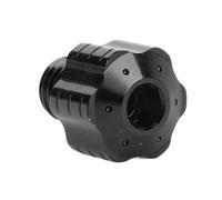 AKLOSIPY M10x1.5 Mirror Hole Plugs, CNC Machined Aluminum Alloy with Anodic Oxidation Coloring, Deep Thread Design for Superior Stability, for Motorcycles with 10mm Mirror Base (Black)