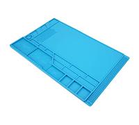 AKLOSIPY Magnetic Insulation Silicone Work Mat Heat Soldering Pad for Repairs and Electronics with Easy Design