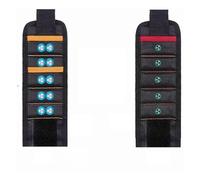 AKLOSIPY Magnetic Wristband with 10 Strong Magnets & 2 Pockets - Breathable Tool Holder for & Repair Use