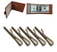 AKLOSIPY Metal Clamp/Holder Wallet DIY Dollar & Check Pinch Accessory with Expandable Storage & Design