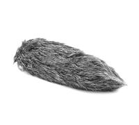 AKLOSIPY Microphone Furry Windscreen Muff Compatible with VideoMic, Synthetic Fur Wind Cover for Outdoor Recording, Reduces Wind Noise for Condenser Electret Microphones,