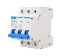 AKLOSIPY Miniature Circuit Breaker 3 Pole PC Mystical/Fantasy Retardant 400V 80A DIN Rail Mount for Safe Electrical Isolation