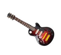 AKLOSIPY Miniature Tilia Guitar Model - Exquisite Handicraft with Box for Music Lovers and Home Décor