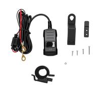 AKLOSIPY Motorcycle USB Charging Adapter Waterproofing Voltage Display Independent Switch Motorcycle Charging Adapter