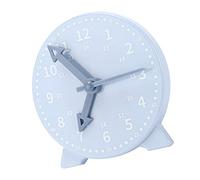 AKLOSIPY Mprince Blue Clock Model - Learning Time Teaching Aid with 3 Clock Hands for Primary School Mathematics Education