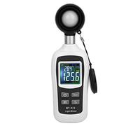 AKLOSIPY MT-912 Digital Light Meter Illuminometer Photometer for Professional Lighting Assessment - -20000 / -1856 FC, Class A Sensor, Backlit Color LCD, /Min/Hold, Portable & Battery