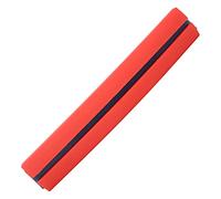 AKLOSIPY Neck Hairline Stencil Tool for Men, Hands- Silicone Neckline Template for and Haircut, Non-Slip Barber for Trim, Portable Grooming Accessory for Home and Travel Use, Red