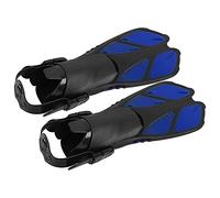 AKLOSIPY Pair TPR Open Heel Diving Fins for Snorkeling - Enhanced Speed & Comfort for Underwater Adventures (MD)