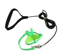 AKLOSIPY Pet Bird Harness Leash for Conures, Budgerigar, Lovebird & Cockatiel, Soft & Traction Rope for Outdoor Adventures