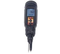 AKLOSIPY PH-08 Soil PH Meter Digital Temperature Tester, IP67 Tester for Compost Soil Cheese Meat Fruit Food Testing, Portable Probe Type Value with Auto Temp Compensation, Battery