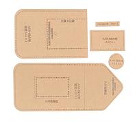 AKLOSIPY Phone Bag Making Template - Transparent Acrylic Crafting Tool with Protective Layer - Crafters