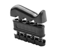 AKLOSIPY Piano Key Bidirectional Hand Shape Finger Strength Trainer for Musicians Guitarists Pianists Rehabilitation ABS Material Portable Finger Exercise Tool Blue Compact Design for (Black)