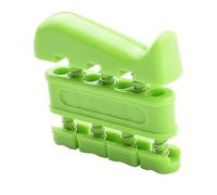 AKLOSIPY Piano Key Bidirectional Hand Shape Finger Strength Trainer for Musicians Guitarists Pianists Rehabilitation ABS Material Portable Finger Exercise Tool Blue Compact Design for (Green)