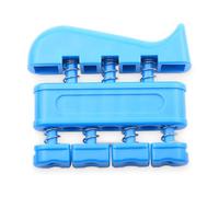 AKLOSIPY Piano Key Bidirectional Hand Shape Finger Strength Trainer for Musicians Guitarists Pianists Rehabilitation ABS Material Portable Finger Exercise Tool Blue Compact Design for (Blue)