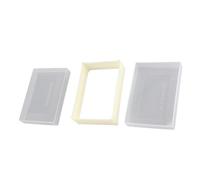 AKLOSIPY Plastic Beekeeping Comb Foundation Frame Set Kit for Efficient Honey Harvesting & Durable Beehive Management