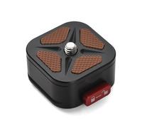 AKLOSIPY Plate, Camera Mount Adapter with 1/4 Inch & 3/8 Inch Threads, Side Lock Design for DSLR, Digital Cameras, Tripod, Monopod, Selfie Stick