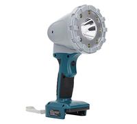 AKLOSIPY Portable Handheld LED Work Light with Pivoting Head, 3 Modes, IP65 Rated for 14.4-21V Lithium Battery, 5000K Brightness