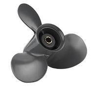 AKLOSIPY Premium 3- Aluminum Alloy Outboard Propeller Replacement for 8-20HP Engines with Pure Copper Connection