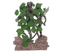 AKLOSIPY Premium Reptile Climb Tree Decoration for Terrarium and Aquarium, Naturalistic Branch with Suction Cups for Safe