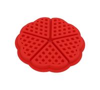 AKLOSIPY Premium Silicone Waffle for Easy Demoulding, Versatile Baking Solution for Puddings, Cakes, Chocolates, and More (5 Consecutive Love Models 51068)