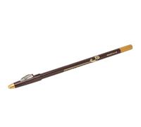 AKLOSIPY Professional Beard Pencil Liner with Built-in Sharpener - White Cosmetic-Grade Graphite Filler for Sparse Beard Areas, Mustache Definition & Contouring - Compact Grooming Tool (Dark Brown)
