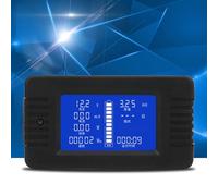 AKLOSIPY PZEM-015 Multifunctional Battery Tester for Voltage, Current, Power, Capacity, and Impedance Analysis with LCD Display (015 English (self-provided diverter))