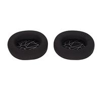 AKLOSIPY Replacement Ear Pads for 3 5 7 Pro, Compatible with ATH-M50X M40X, HD280 Pro, MDR-7506, Soft Protein Leather Headphone Ear with White Silk Screen, (Black pads with white screen