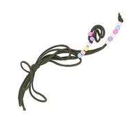 AKLOSIPY Reptile Traction Leash for Lizard, Guinea, and Hamster with Colorful Beads Safe and Design (Green #14)